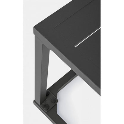 Tavolino da giardino Hilde antracite cm 40x40x40h