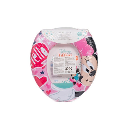 Riduttore per WC Soft Disney Minnie Icon imbottito BPA Free +12 Mesi