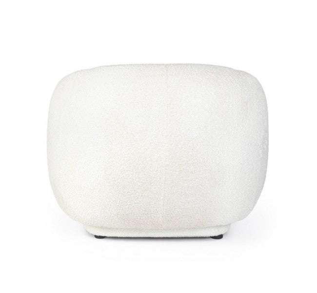 Poltrona Tecla bianco 93x87x73 cm