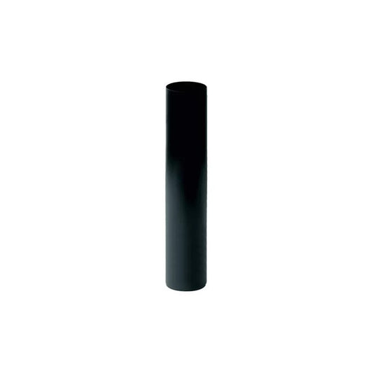 Tubo per stufa a legna in acciaio al carbonio nero Ø120 mm lunghezza 100 cm spessore 2 mm