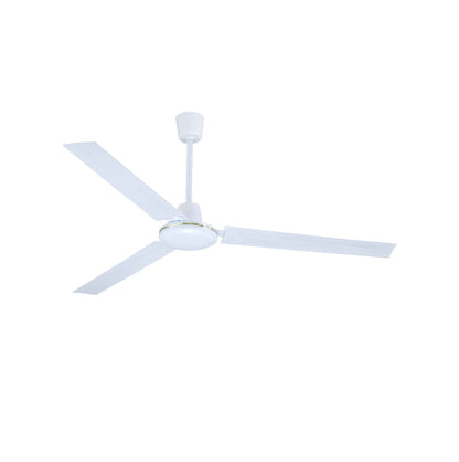 Ventilatore da soffitto industriale con 3 pale in metallo. 5 velocità. 70w