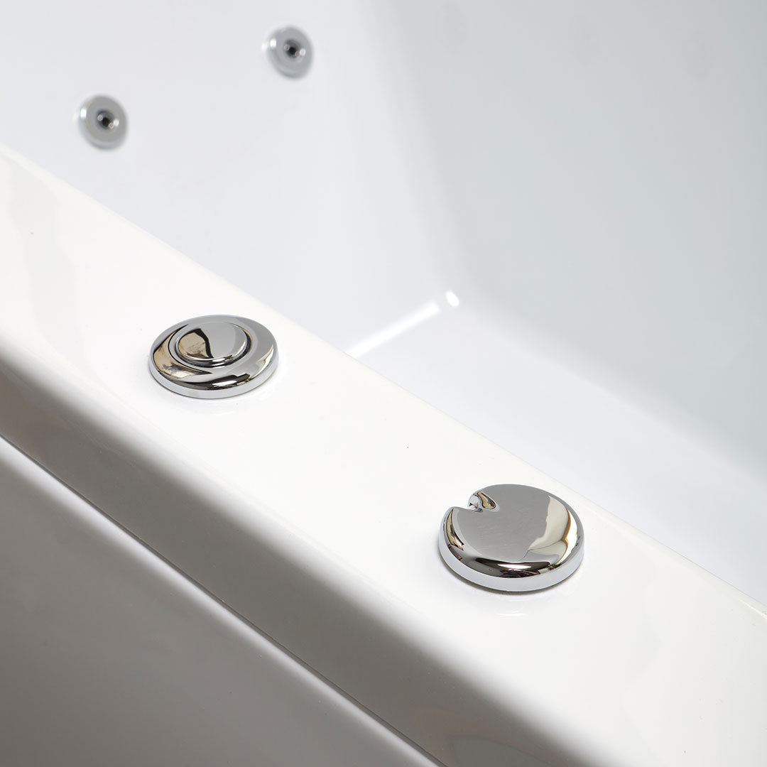 Vasca da bagno rettangolare idromassaggio