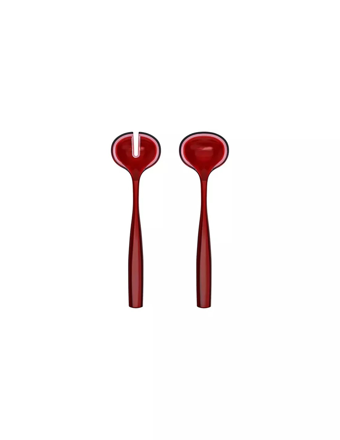 Posate Insalata Dolcevita Rosso