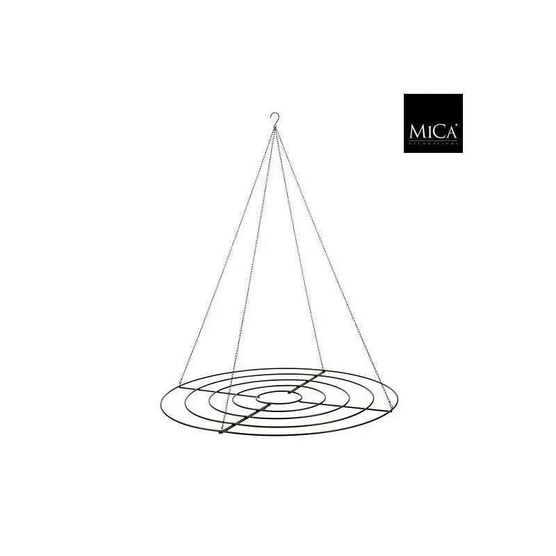 Cono decorativo nero con gancio Ø150 × H180 cm