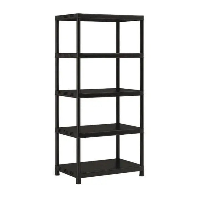 Scaffale Kis XL 5 ripiani nero cm 90x60x187 h