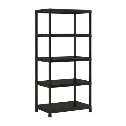 Scaffale Kis XL 5 ripiani nero cm 90x60x187 h