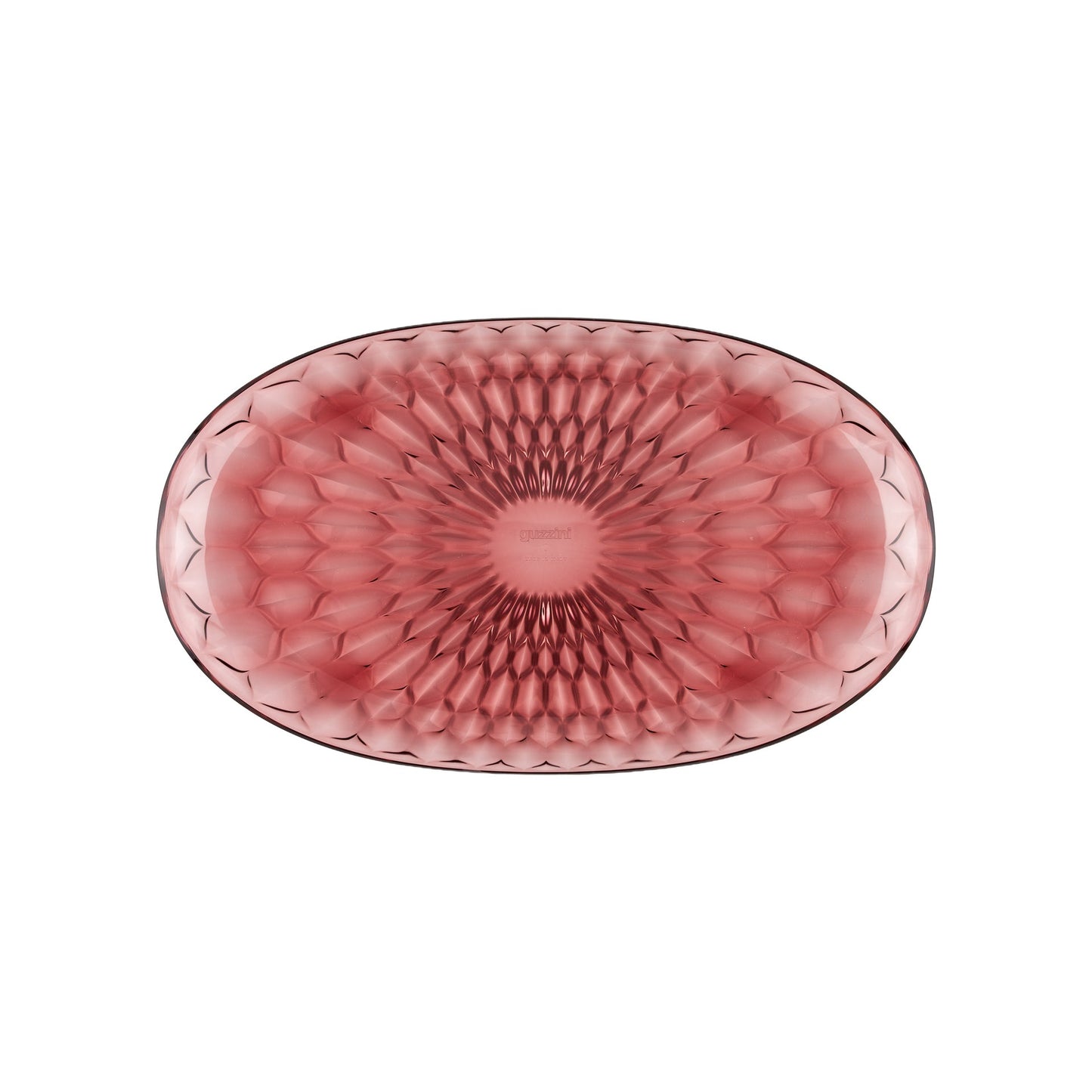 Vassoio ovale grande 45x26,5x3,3 cm malva