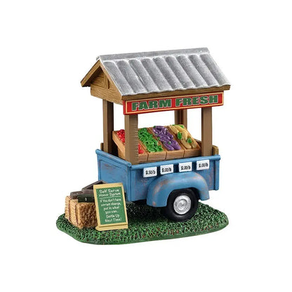 Lemax Rimorchio di verdure fresche  11,5 × 11 × H8,2 cm