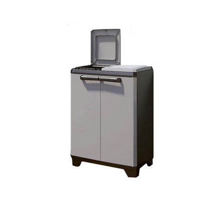 Armadio Keter Split Premium per raccolta rifiuti cm 68x39x92 h