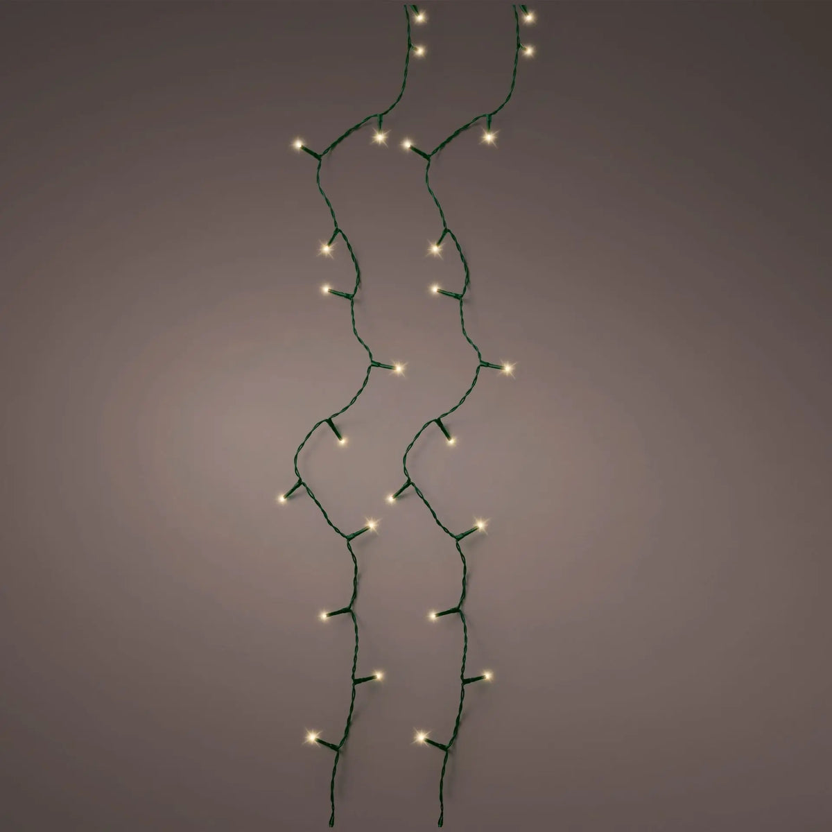 Catena luminosa LED Basic Light verde e oro da esterno 172,5 cm