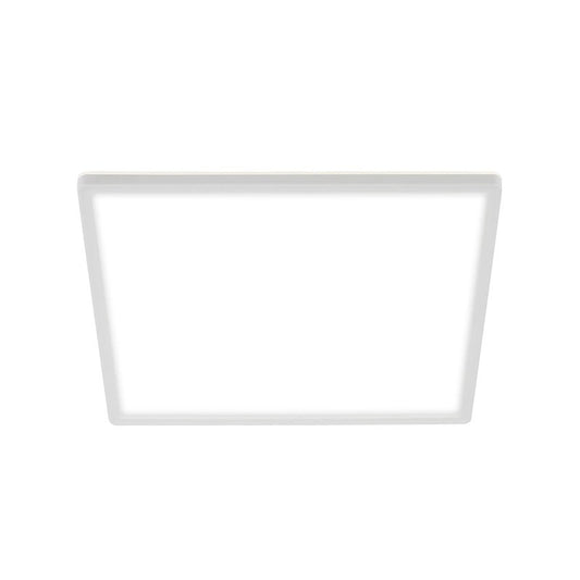 Plafoniera Slim led 42x42 cm 22w 3000lm bianco