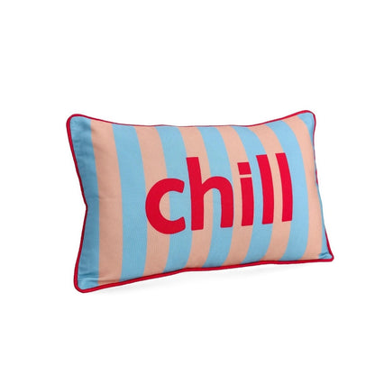 Bizzotto cuscino Karera Chill blu/arancione cm 30x50