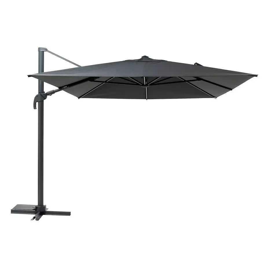 Ombrellone Melhia 4x3 m antracite