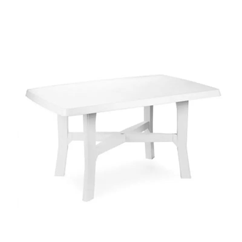 Tavolo rettangolare Rodano bianco cm 138x88x72h