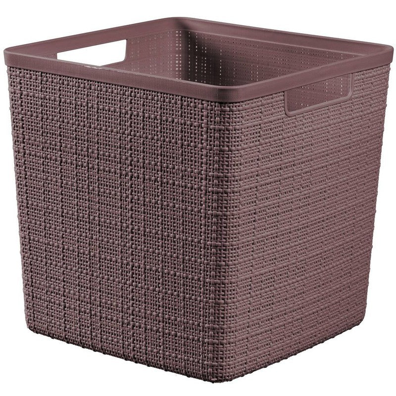 Cesto Curver Jute quadrato marrone 17l cm 28x28x27 h