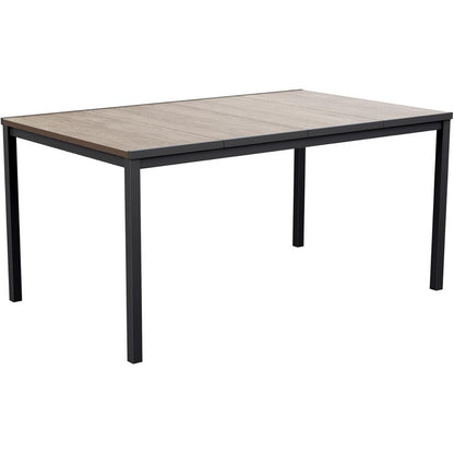 Tavolo Keter Porto effetto legno grafite cm 160x95x75 h