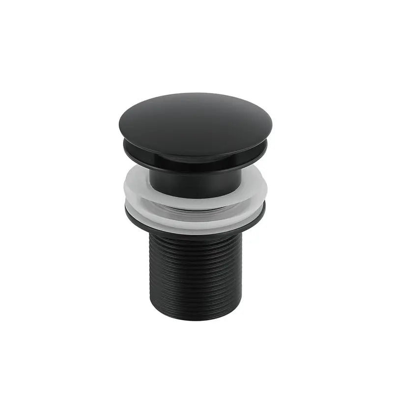 Piletta clic clac 03 in acciaio inox nero matt universale 9-10 x 6 x 6 cm