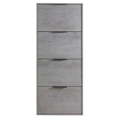 Scarpiera 4 ribalte cemento  cm 65x25x147 h