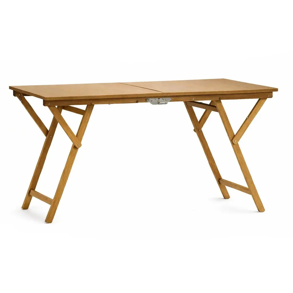 Tavolo picnic pieghevole rovere cm 75x140x78h