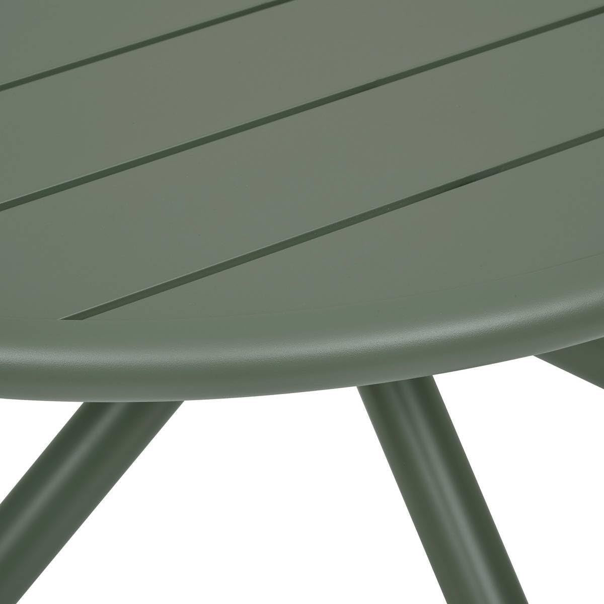 Tavolo da giardino Nebullia 4 posti Ø 105 x75h  verde alloro