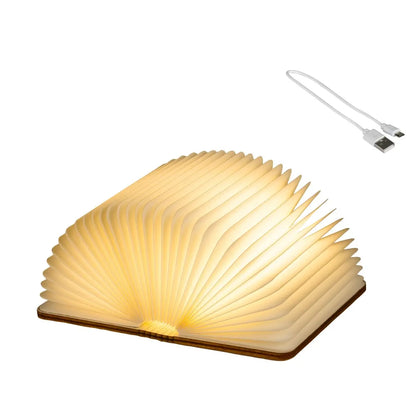 Lampada libro con LED 12 × 17,5 × H8,5 cm