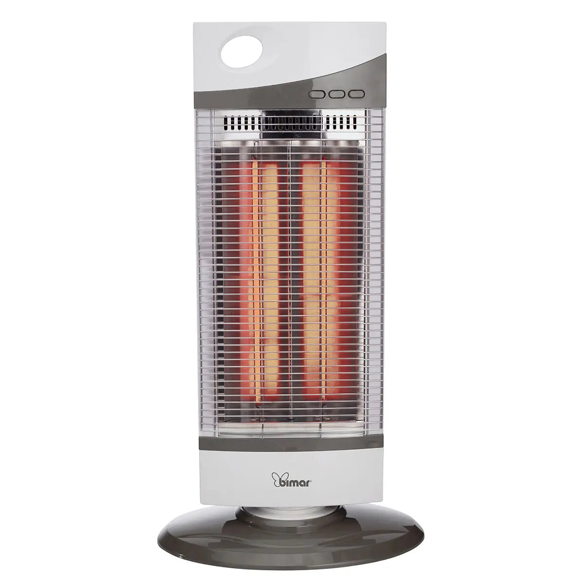 Stufa a infrarossi al carbonio 1000W oscillante con 2 livelli di potenza