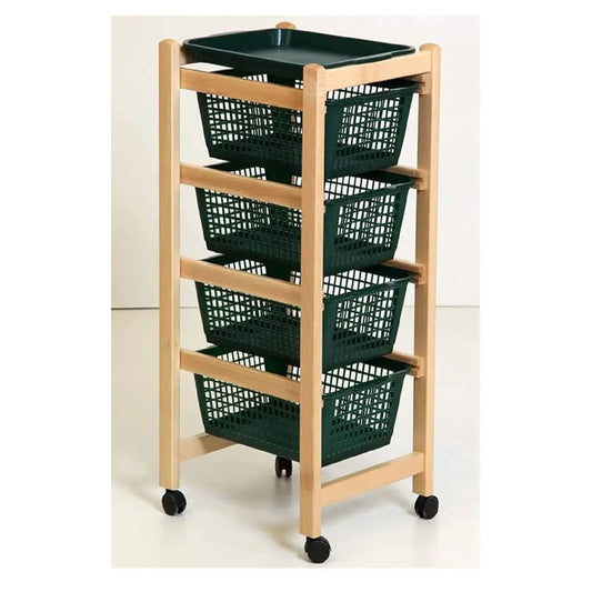 Carrello portafrutta jolly naturale