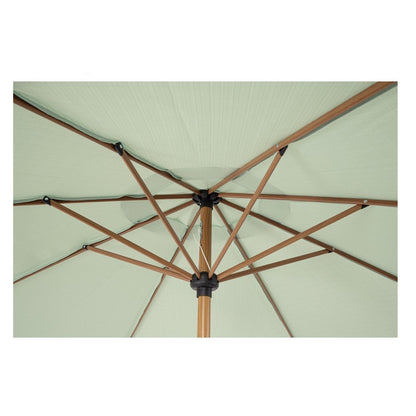 Bizzotto ombrellone Palinuro con snodo 3 m colore menta