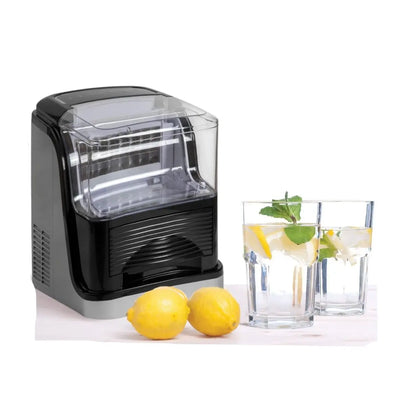 Fabbricatore di ghiaccio professionale 15 Kg/24h con 2 misure cubetti e serbatoio removibile