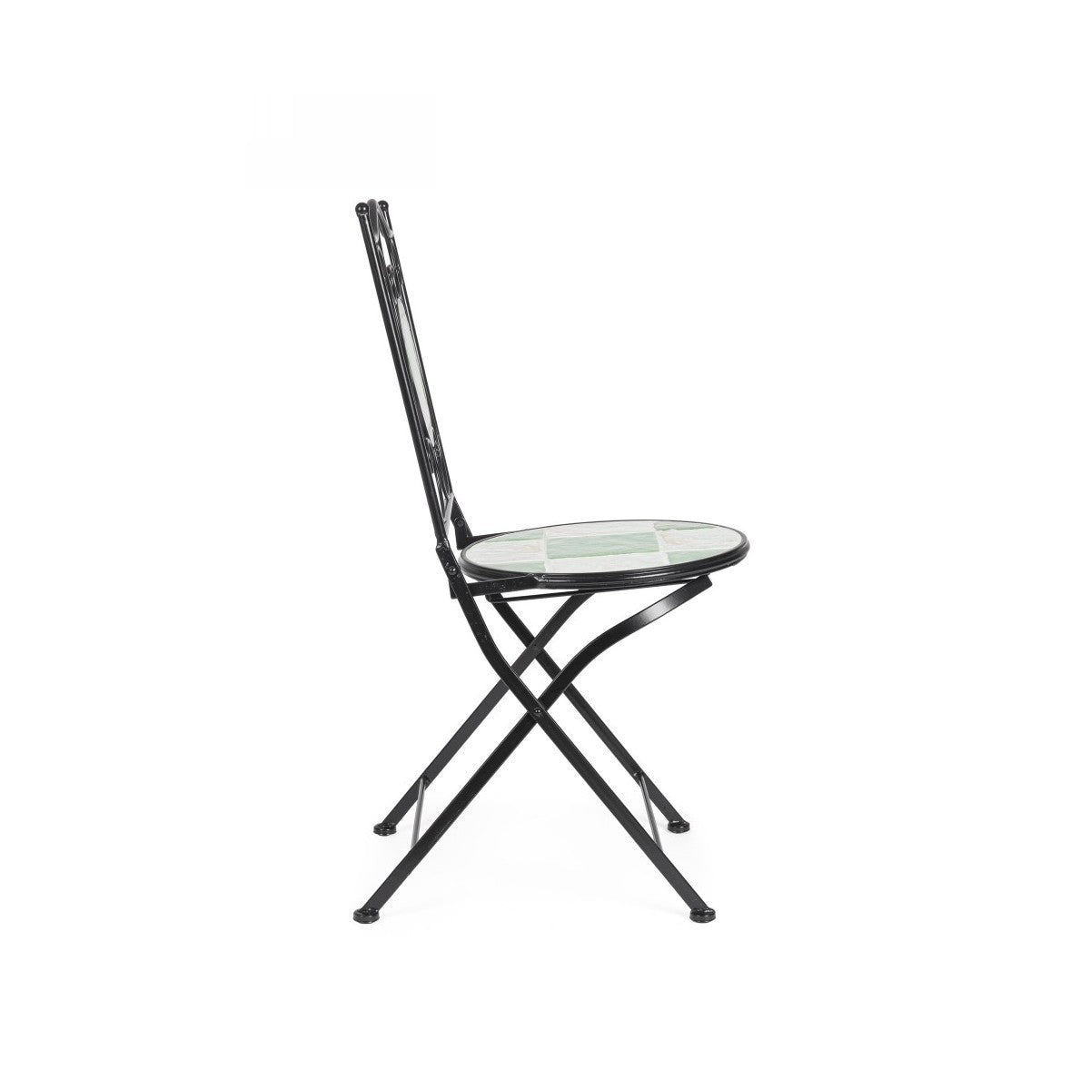 Bizzotto sedia pieghevole Loire cm 38 x 46 x 92 h