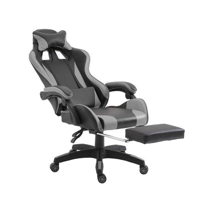 Poltrona gaming grigia cm 63 x 63 x 118-126h