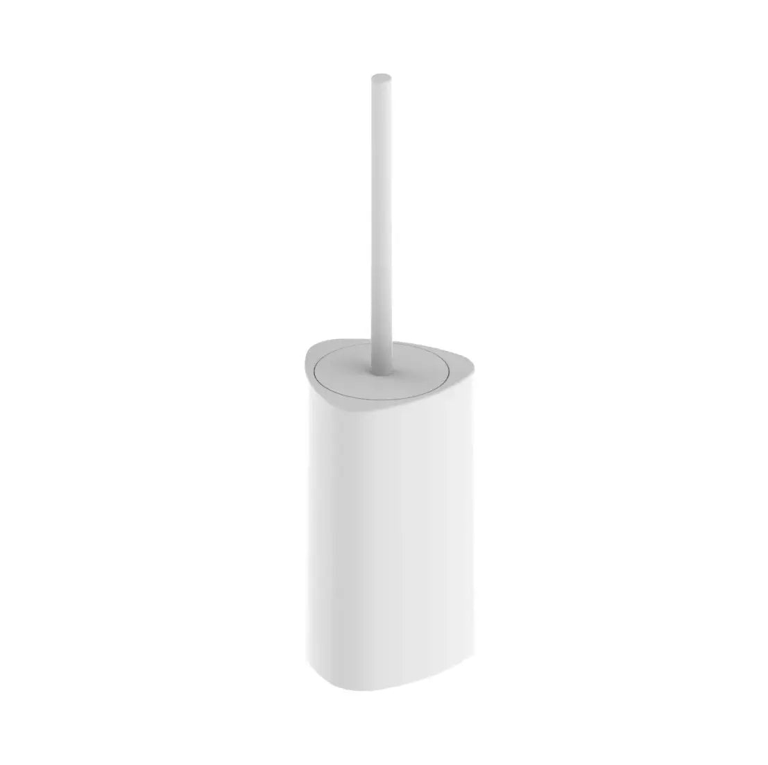 Portascopino Pitagora triangolare bianco 31 × 31 × H41 cm
