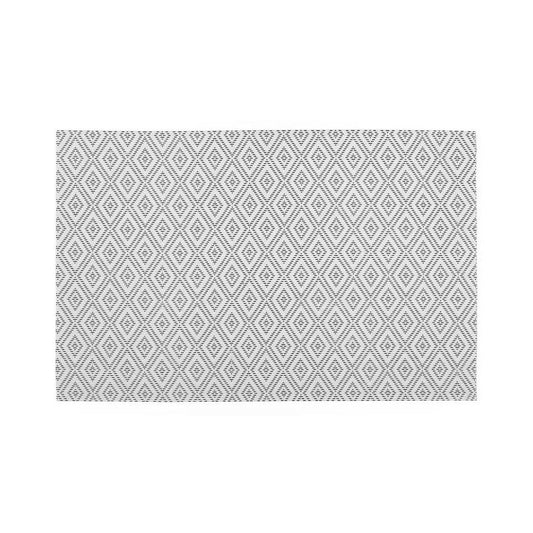 Tovaglietta geometrica 45x30 cm bianca