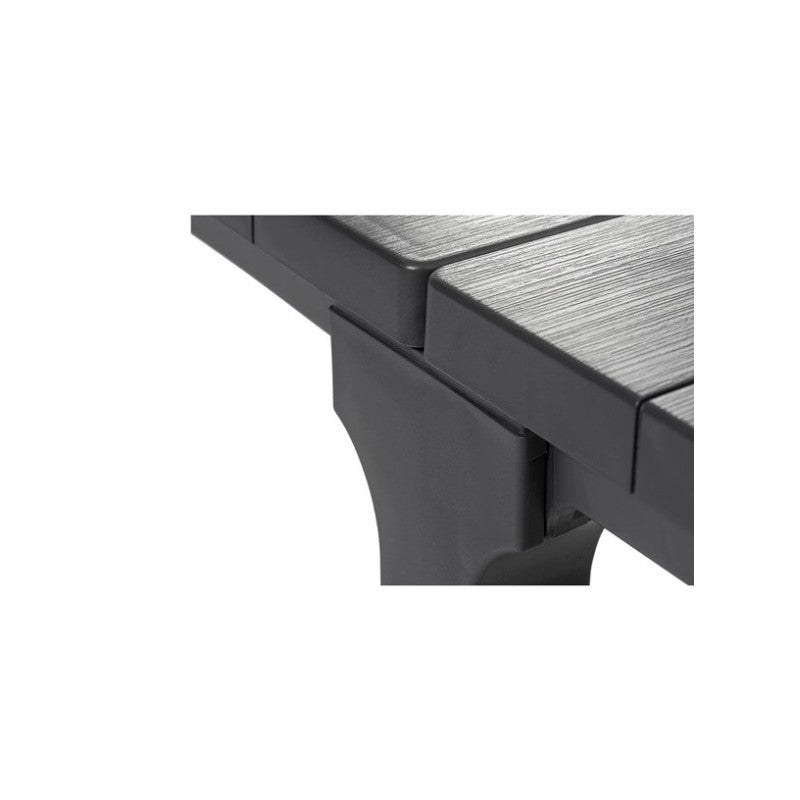 Tavolo Keter Julie Double grafite cm 147-295x90x74,5 h