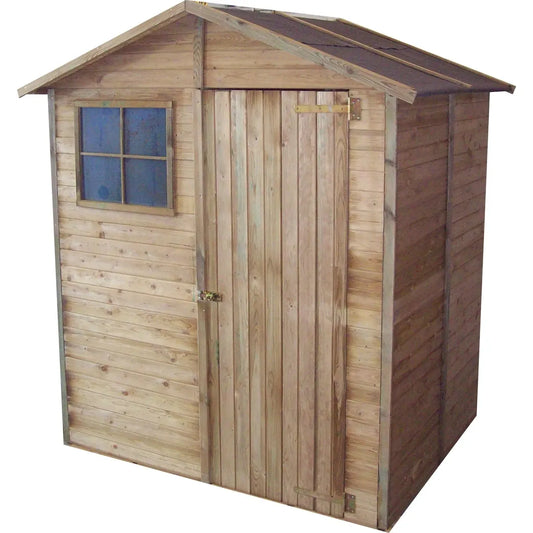 Casetta in pino impregnato porta