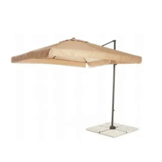 Ombrellone Venezia 3x3m  antracite/ecru