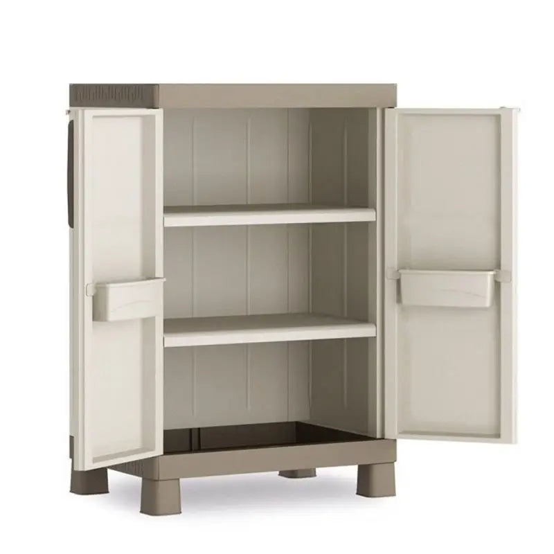 Armadio basso Excellence grigio tortora cm 65x45x97 h