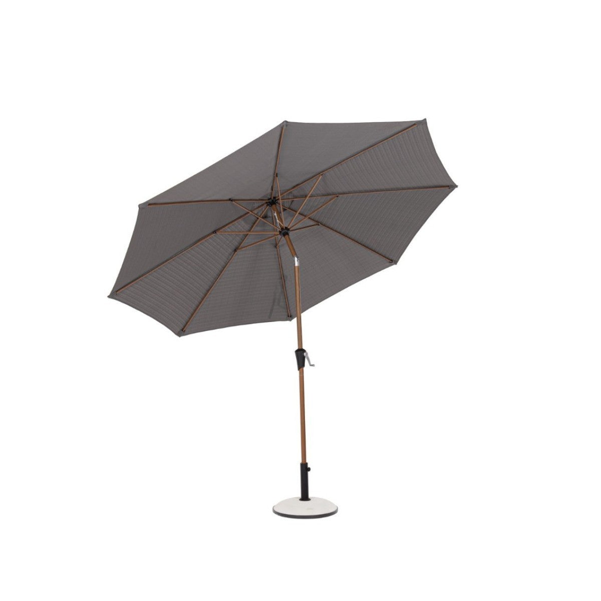 Bizzotto ombrellone Palinuro con snodo 3 m colore grigio