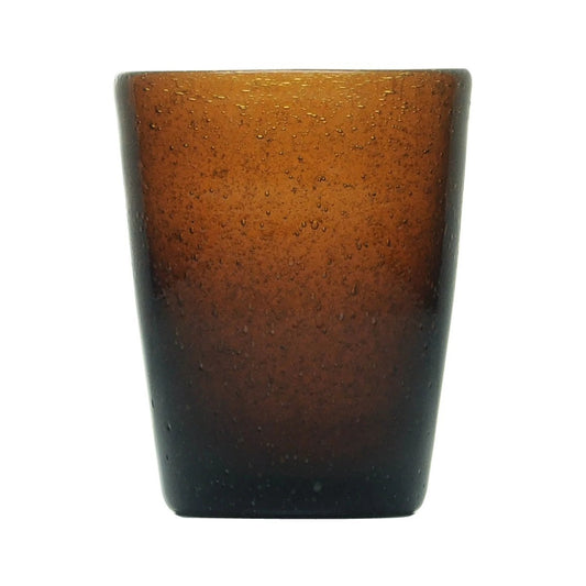 Bicchiere tumbler acqua choco memento originale in vetro soffiato 0,25L