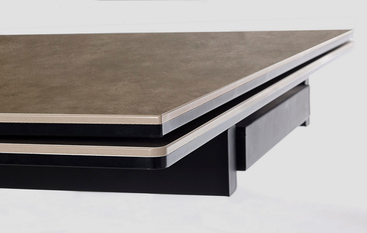 Tavolo allungabile acciaio ceramica Arzachel cm 160-240 x 90