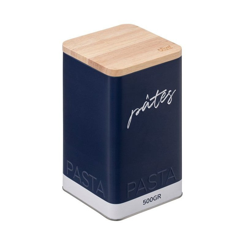 Contenitore per pasta Color Edition metallo rilievo Blu Marine 500 g
