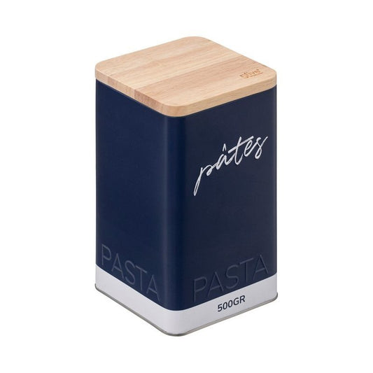 Contenitore per pasta Color Edition metallo rilievo Blu Marine 500 g