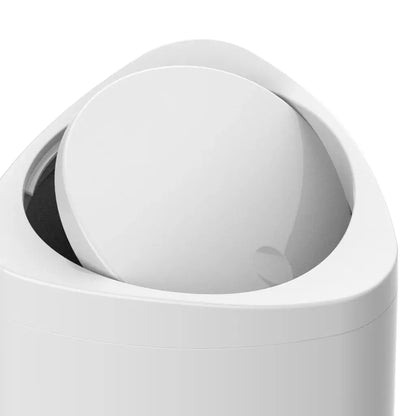 Cestino triangolare Pitagora bianco 5 L 20 × 20 × H26 cm