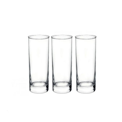 Set 3 bicchieri in vetro 28 cl