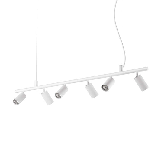 Lampada a sospensione bianco L 1155 x H min 355 - max 2105 x P 55 mm