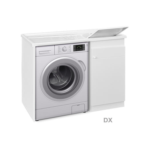 Lavatoio + Coprilavatrice Vasca Resina 60x107x90 cm