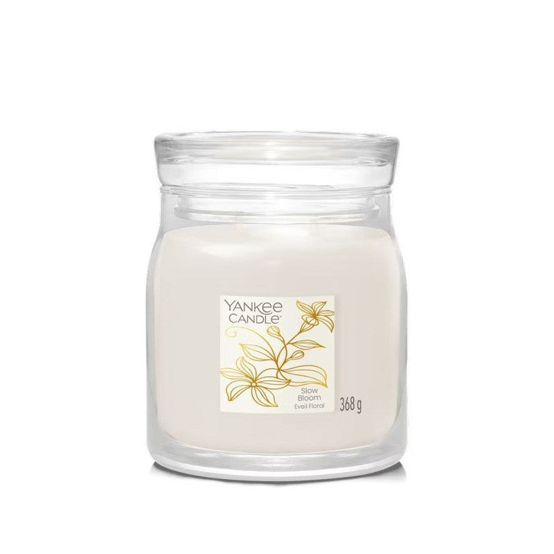 Candela profumata Yankee Candle Slow Bloom 368 g