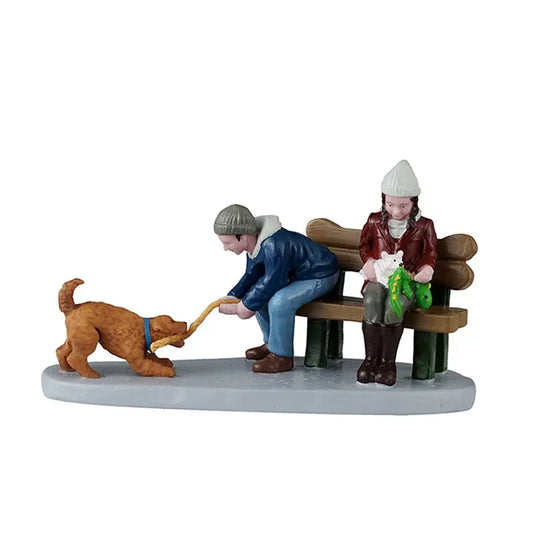 Lemax Playful Pups – 4,5 x 12,1 x H20,2 cm