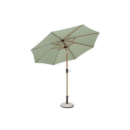 Bizzotto ombrellone Palinuro con snodo 3 m colore menta