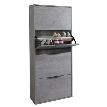 Scarpiera 4 ribalte cemento  cm 65x25x147 h